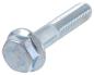 Preview: Sechskantschraube(n) M10 x  40mm, Kl. 8.8 DIN 6921 galZn, Flansch & Sperrzahn